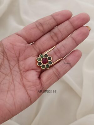 Beautiful Peacock Vanki Finger Ring