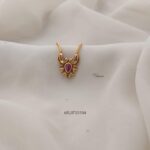 Antique Peacock Ruby Vanki Ring
