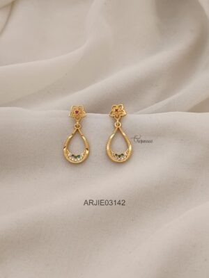 Light Weight Screw Back Earrings ARJIE03142