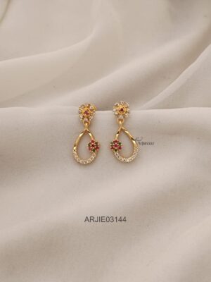 Light Weight Screw Back Earrings ARJIE03144