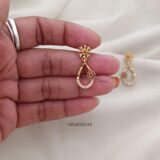 Light Weight Screw Back Earrings ARJIE03144