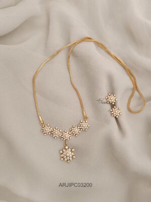Dollar Chain with Earrings ARJIPC03200