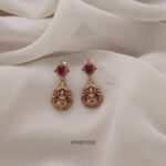 Ruby Lakshmi Victorian Earrings