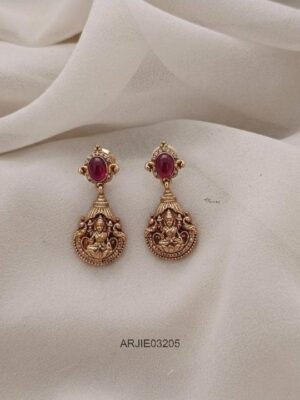Ruby Lakshmi Victorian Earrings