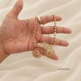 White Stone CZ Necklace
