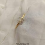 White Stone Open Type Bracelet ARJIB03215