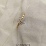 White Stone Open Type Bracelet ARJIB03216