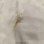 White Stone Open Type Bracelet ARJIB03217