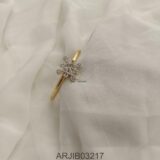 White Stone Open Type Bracelet ARJIB03217