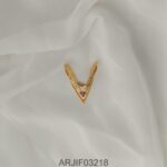 White and Ruby Stone Vanki Ring ARJIF03218